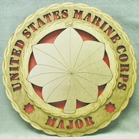 Marine Major O-4 Wall Tribute - Click Image to Close